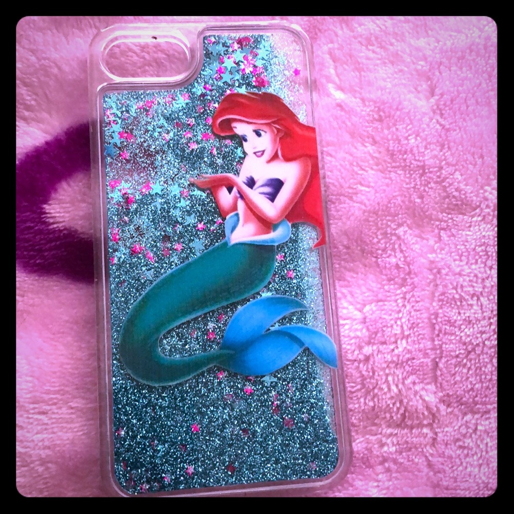 The little mermaid waterfall hard case